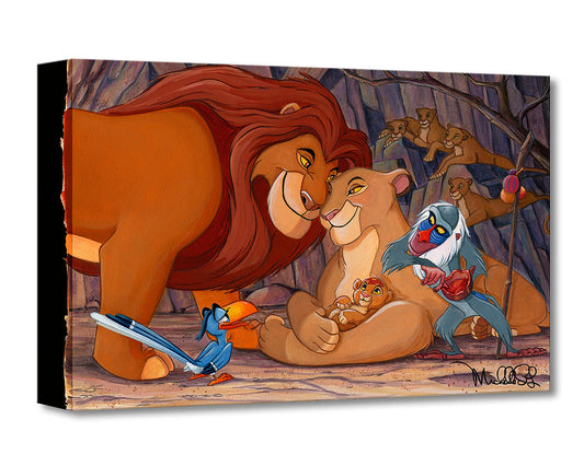 Michelle St. Laurent Disney "Prince of the Pride" Limited Edition Canvas Giclee