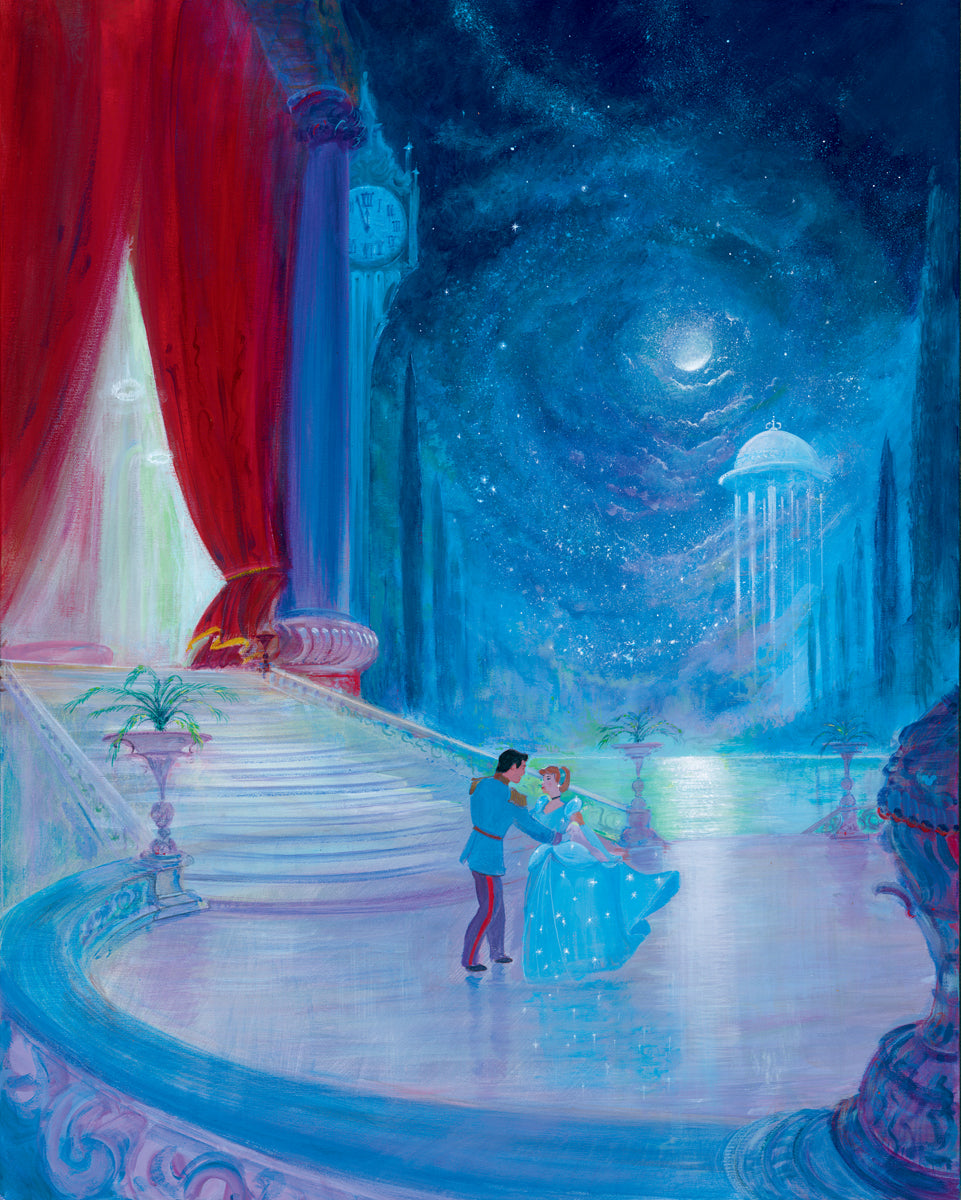 Harrison Ellenshaw Disney So This Is Love Limited Edition Canvas Giclee