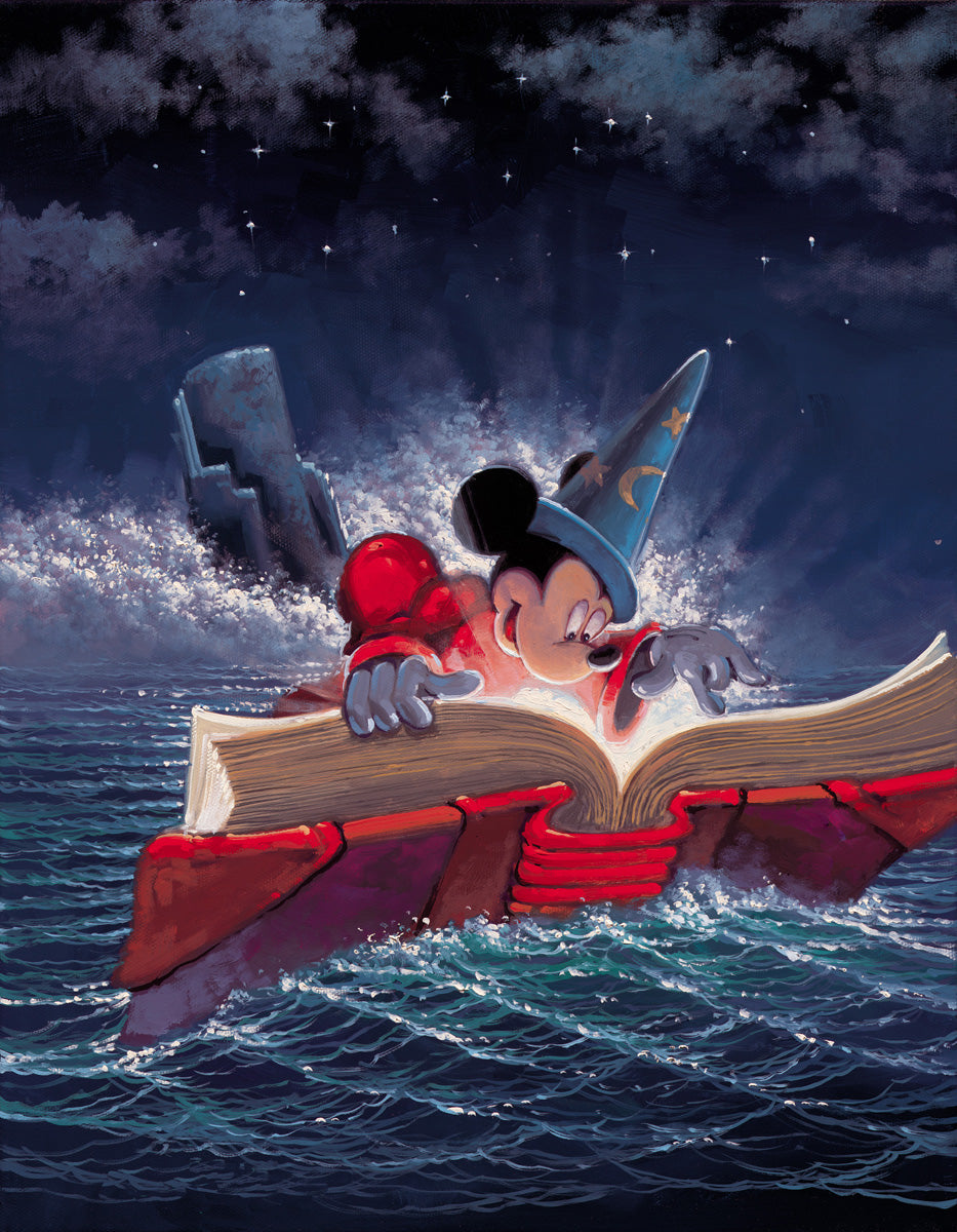 Rodel Gonzalez Disney "Sorcery" Limited Edition Canvas Giclee