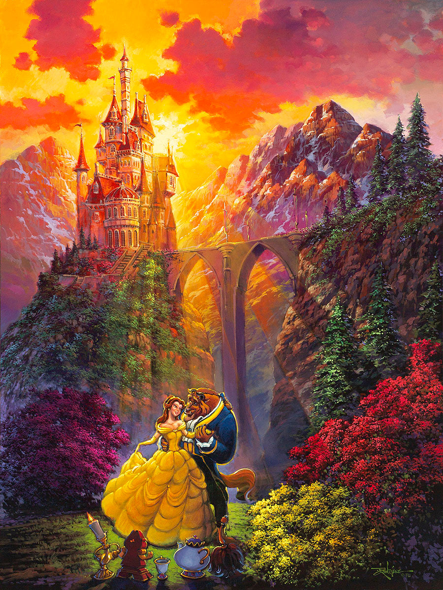 Rodel Gonzalez Disney Spring Dance Limited Edition Canvas Giclee