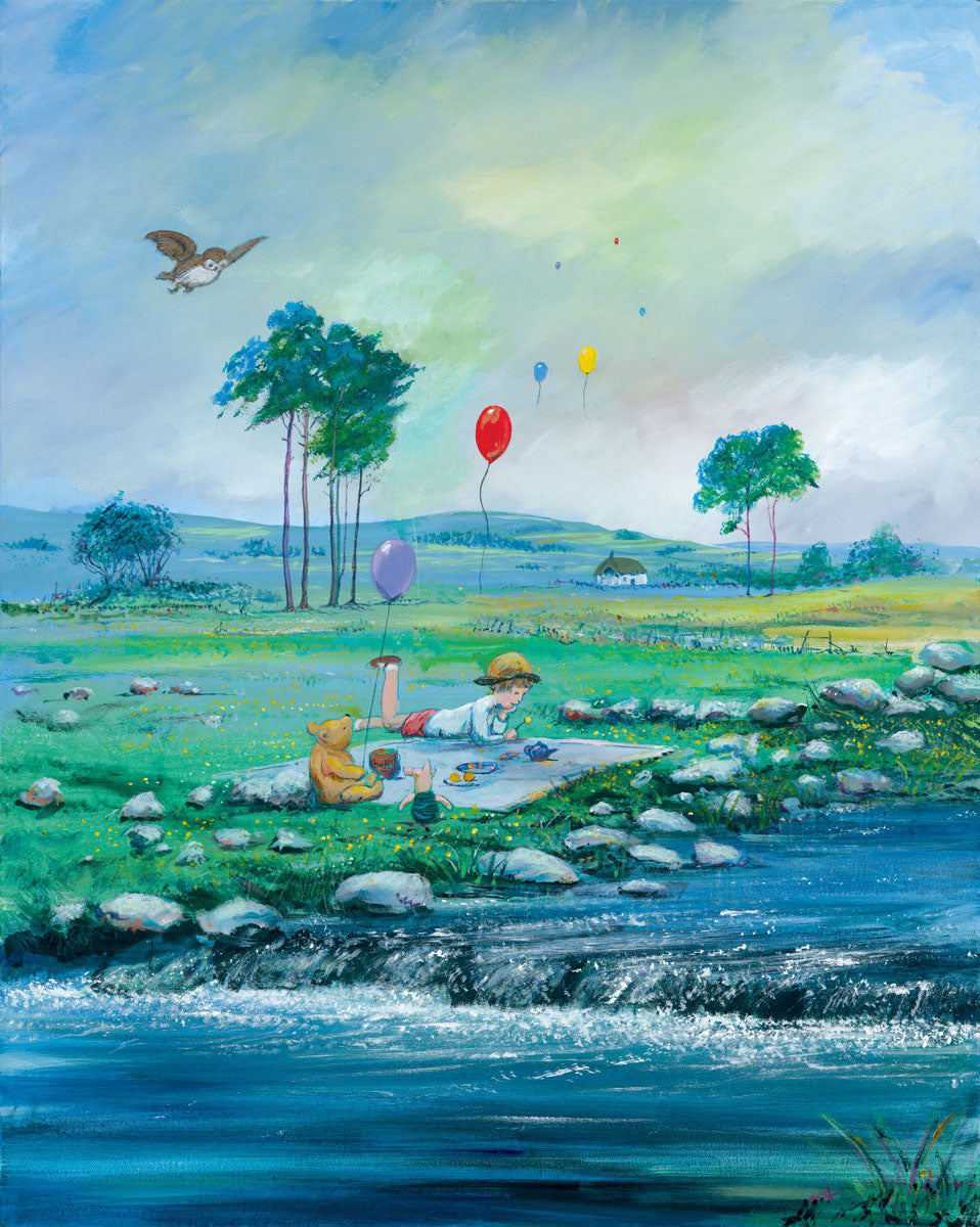 Peter and Harrison Ellenshaw Disney Spring Limited Edition Canvas Giclee