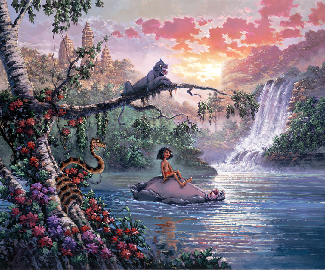 Rodel Gonzalez Disney The Bear Necessities of Life Limited Edition Canvas Giclee