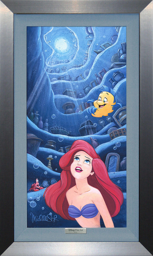 Michelle St. Laurent Disney "The World Up Above" Limited Edition Canvas Giclee