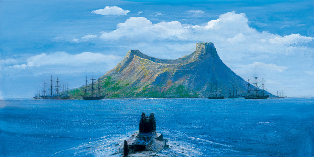 Peter and Harrison Ellenshaw Disney Vulcania Limited Edition Canvas Giclee