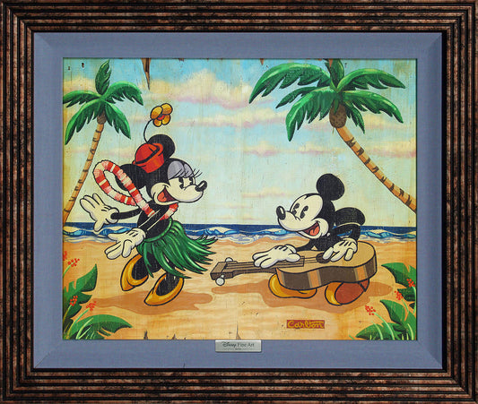 Trevor Carlton Disney "Welcome to the Islands" Limited Edition Canvas Giclee