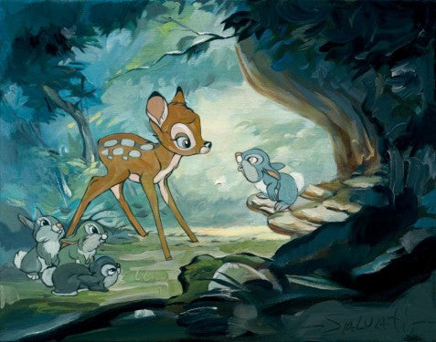 Jim Salvati Disney "Hello, Young Prince" Limited Edition Canvas Giclee