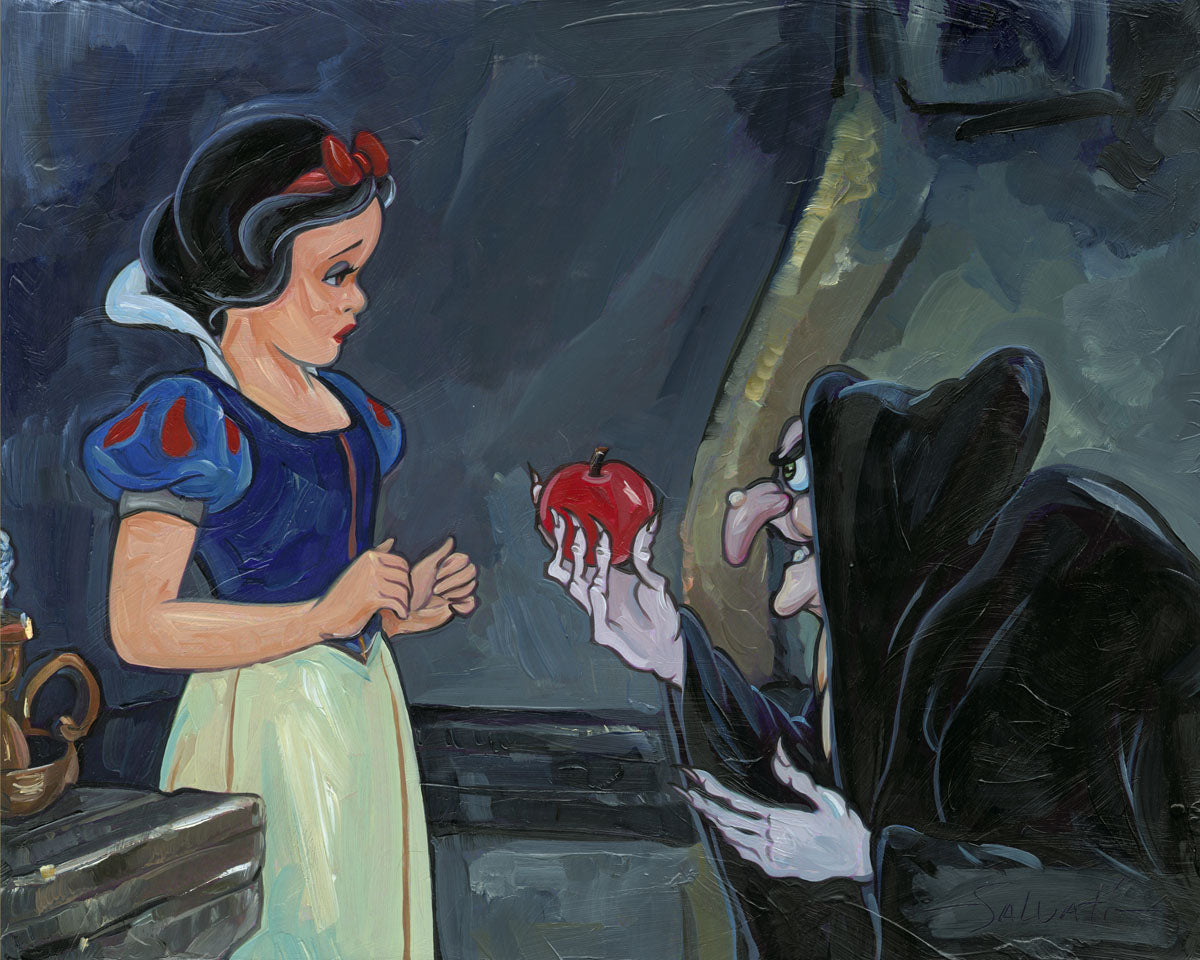 Jim Salvati Disney No Ordinary Apple Limited Edition Canvas Giclee