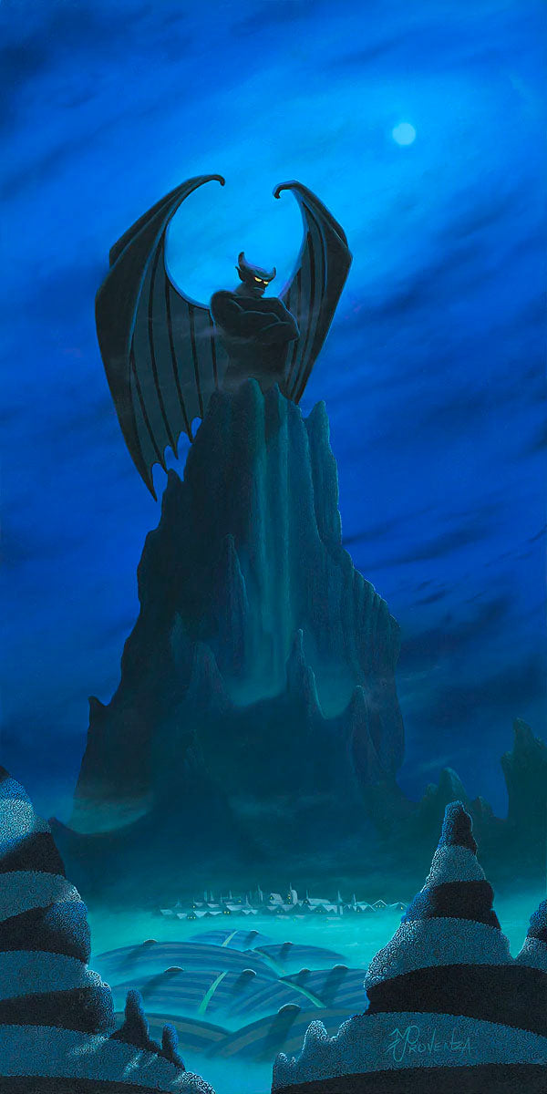 Michael Provenza Disney A Dark Blue Night Limited Edition Canvas Giclee