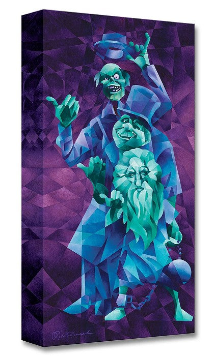 Tom Matousek Disney "Hitchhiking Ghosts" Limited Edition Canvas Giclee