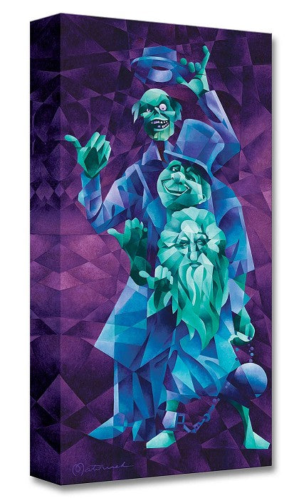 Tom Matousek Disney Hitchhiking Ghosts Limited Edition Canvas Giclee