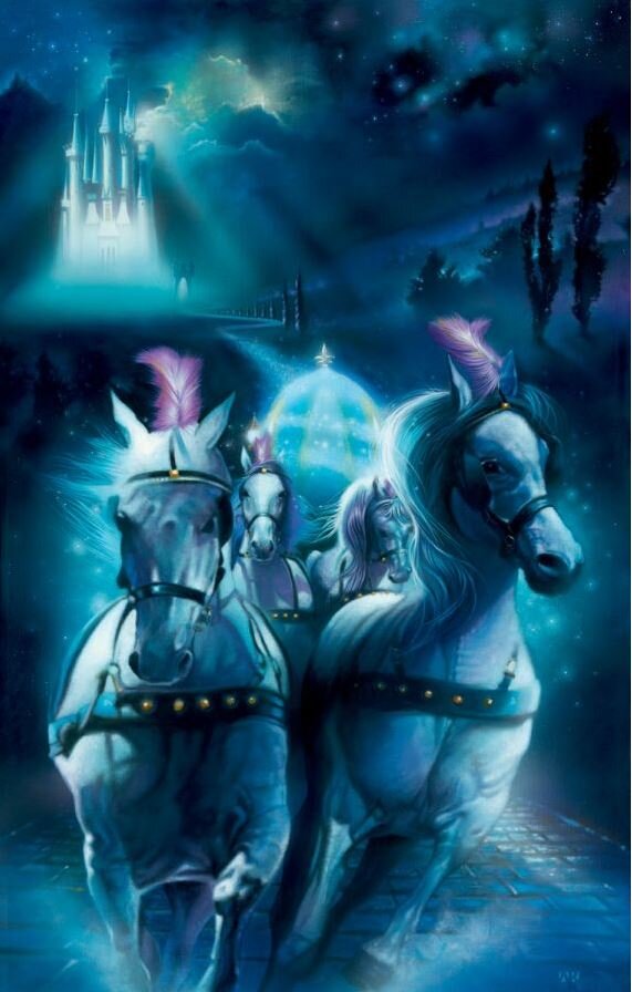 John Rowe Disney "Racing Midnight" Limited Edition Canvas Giclee