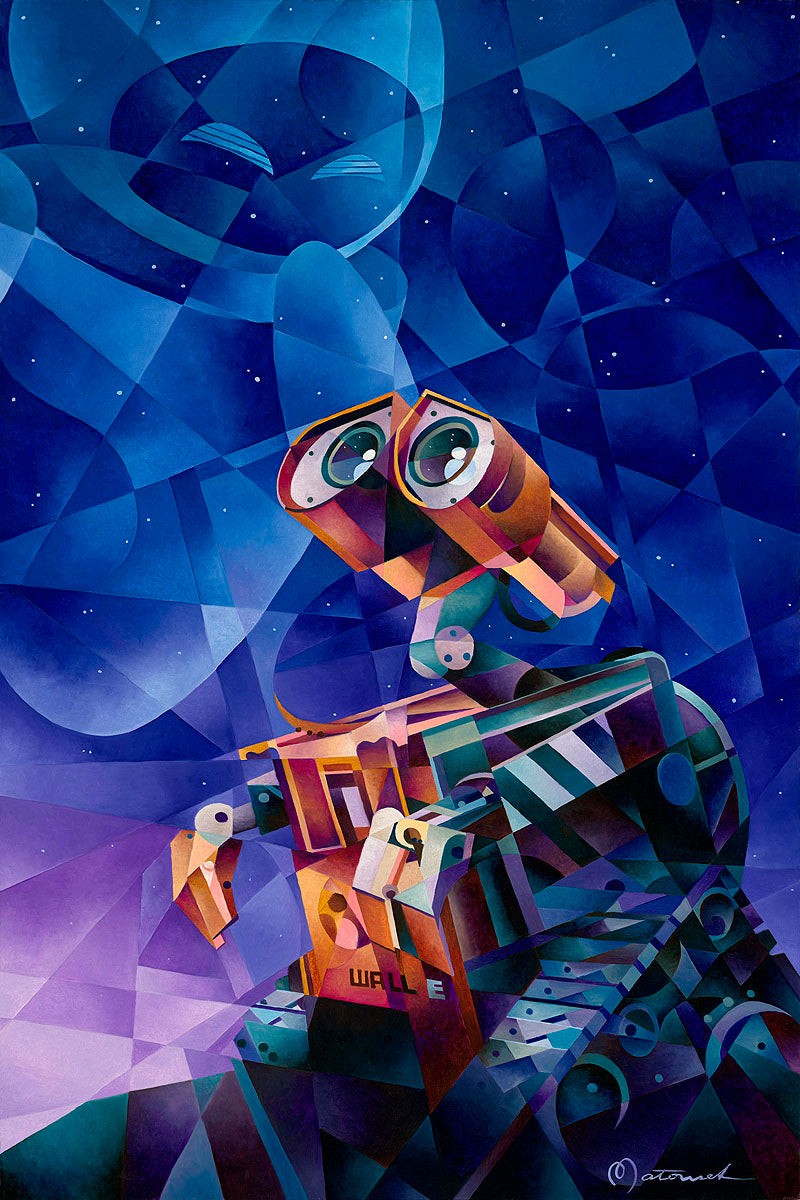 Tom Matousek Disney Wall•E's Wish Limited Edition Canvas Giclee