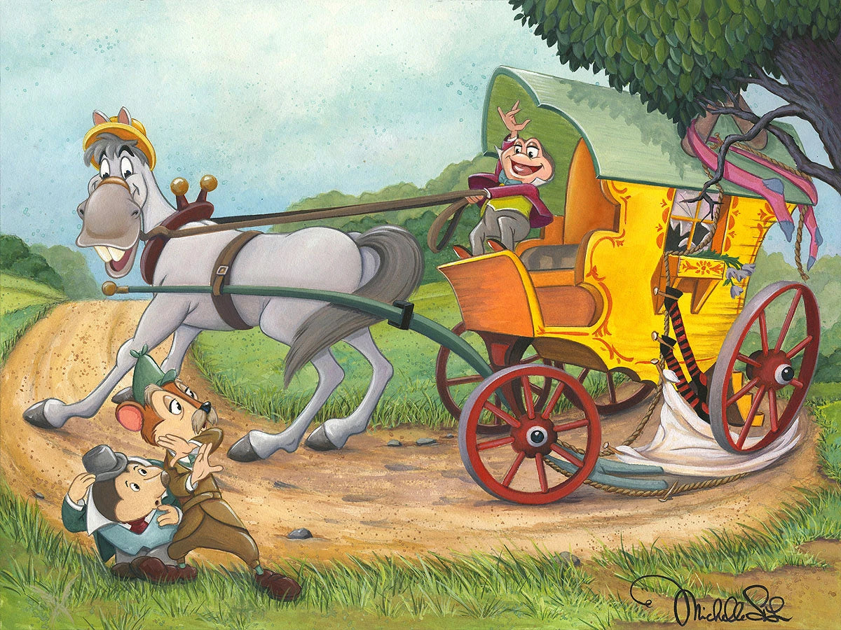 Michelle St. Laurent Disney "Wild Toad" Limited Edition Canvas Giclee