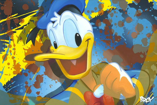 Arcy Disney "Donald Duck" Limited Edition Canvas Giclee