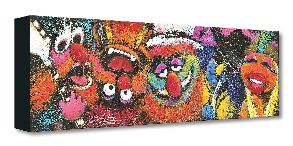 Stephen Fishwick Disney "Electric Mayhem" Limited Edition Canvas Giclee