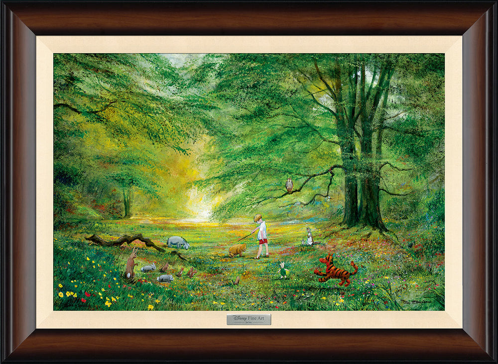 Peter and Harrison Ellenshaw Disney The Knighting of Pooh Limited Edition Canvas Giclee