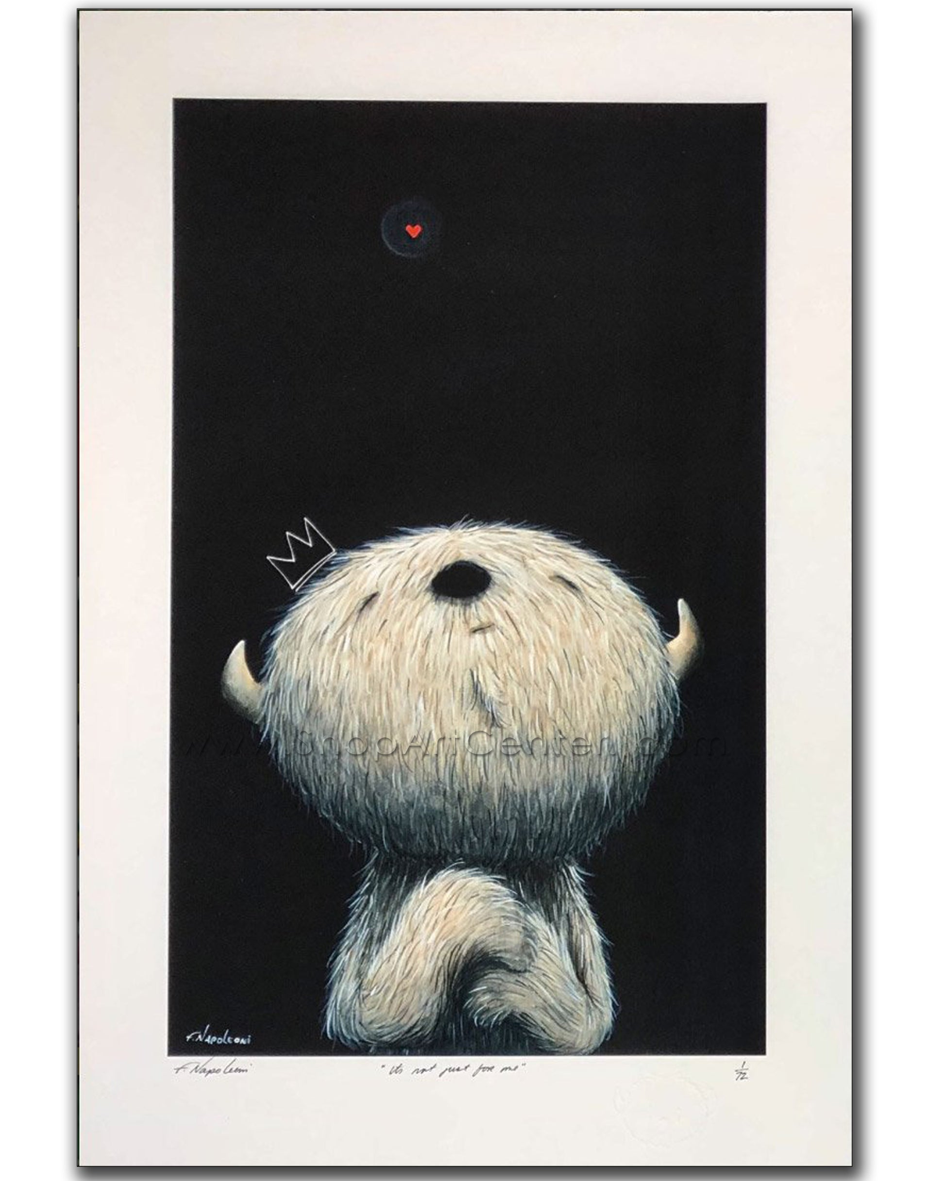 Fabio Napoleoni "It's Not Just for Me" Limited Edition Paper Giclee