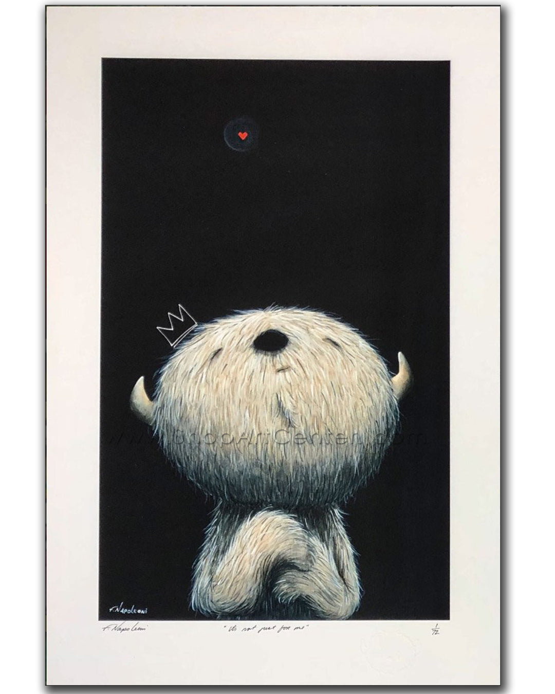 Fabio Napoleoni It's Not Just for Me Limited Edition Paper Giclee