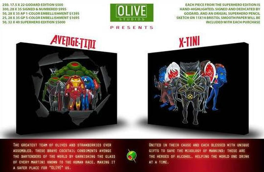 Michael Godard Avenge-Tini Limited Edition Canvas Giclee