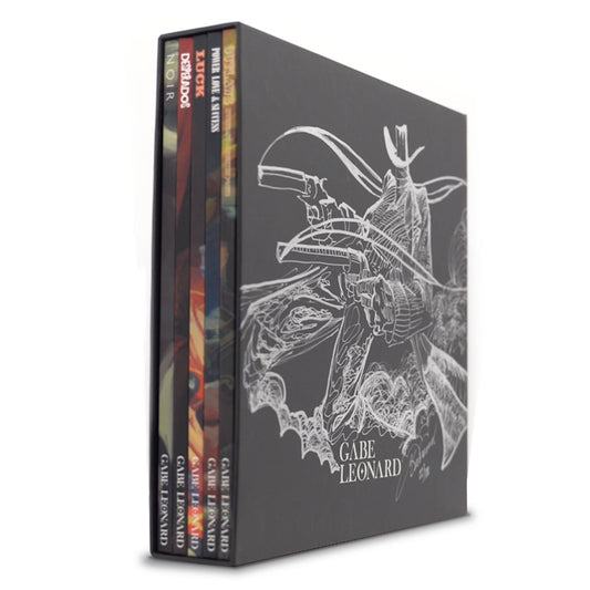 Gabe Leonard Outlaws • Luck • Desperados • Noir • Power, Love & Success Limited Edition Book Set