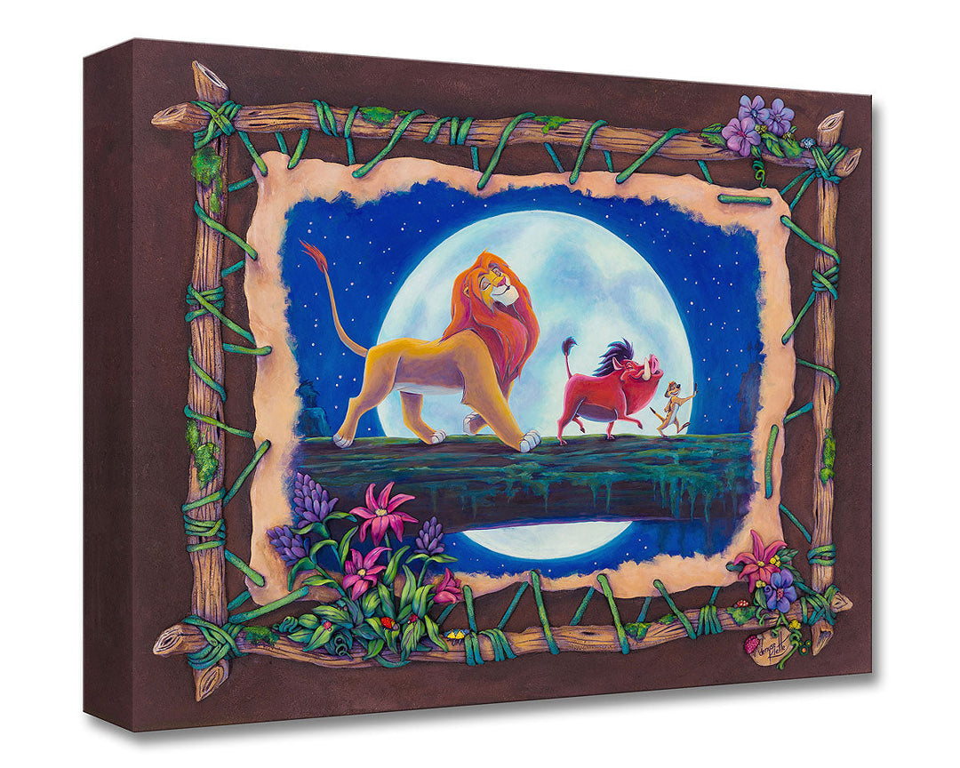 Denyse Klette Disney Hakuna Matata Limited Edition Canvas Giclee