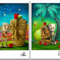 Fabio Napoleoni "Hawaiian Set" Somewhere Over My Rainbow and Relax and Unwind Limited Edition Paper Giclee