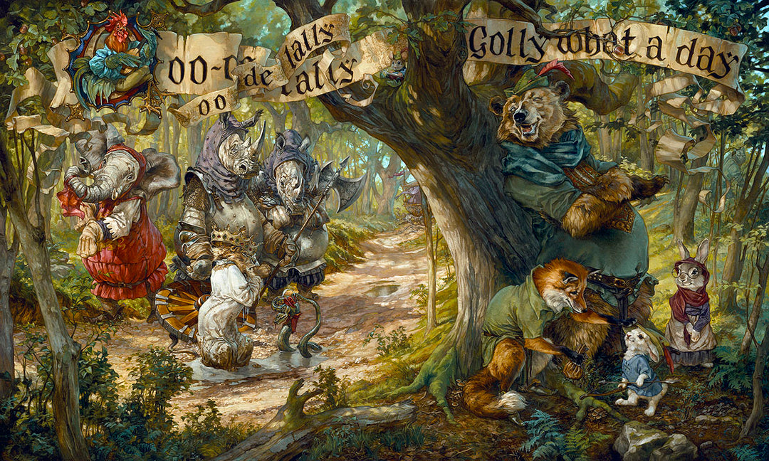 Heather Edwards Disney Oo-De-Lally Limited and Open Edition Canvas