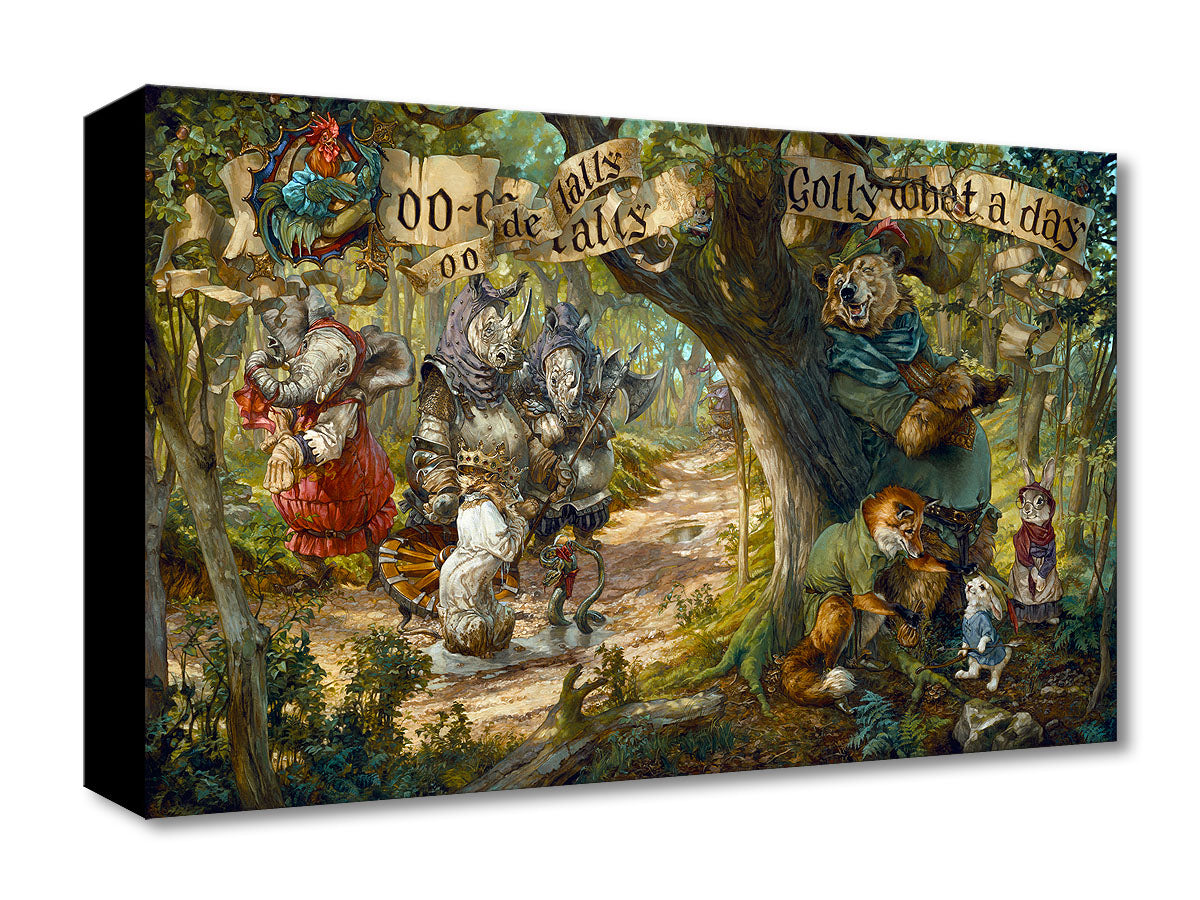 Heather Edwards Disney "Oo-De-Lally" Limited and Open Edition Canvas