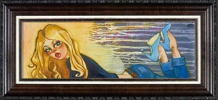 Todd White Highballs In Houston Limited Edition Canvas Giclee