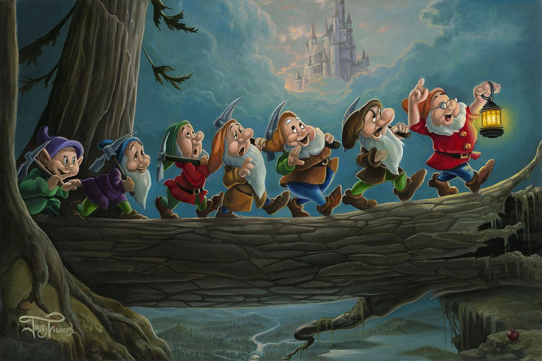 Jared Franco Disney Home to Snow Limited Edition Canvas Giclee