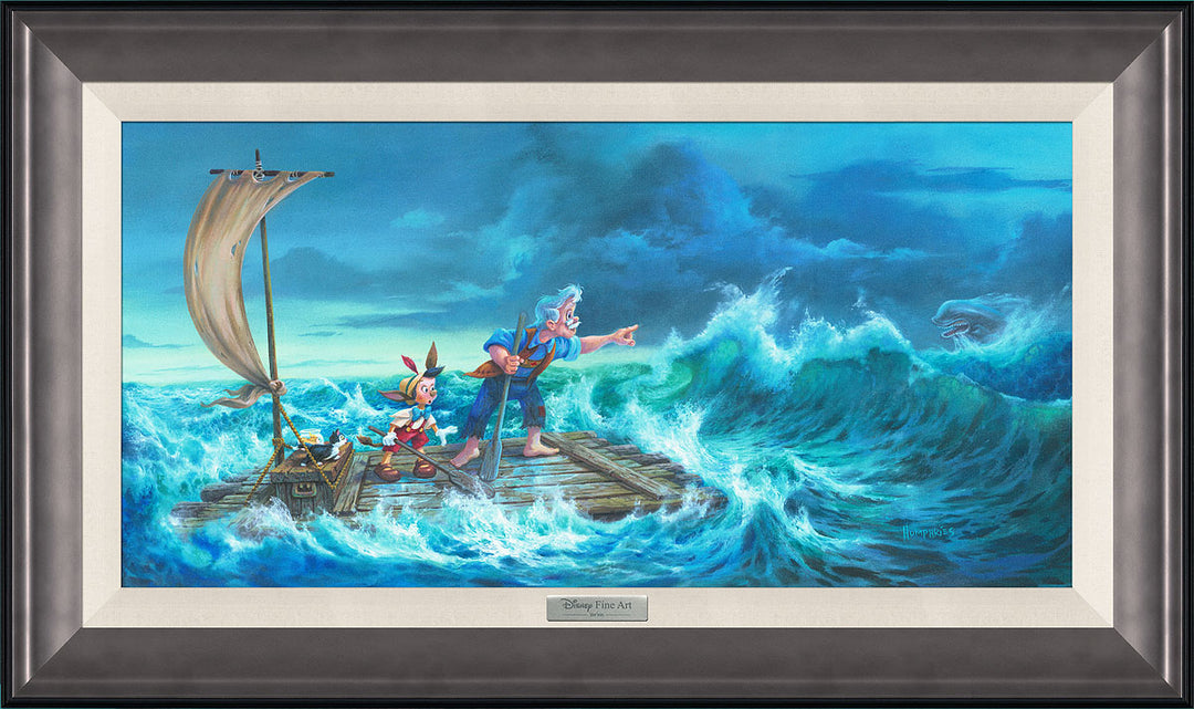Michael Humphries Disney No Escape Limited Edition Canvas Giclee