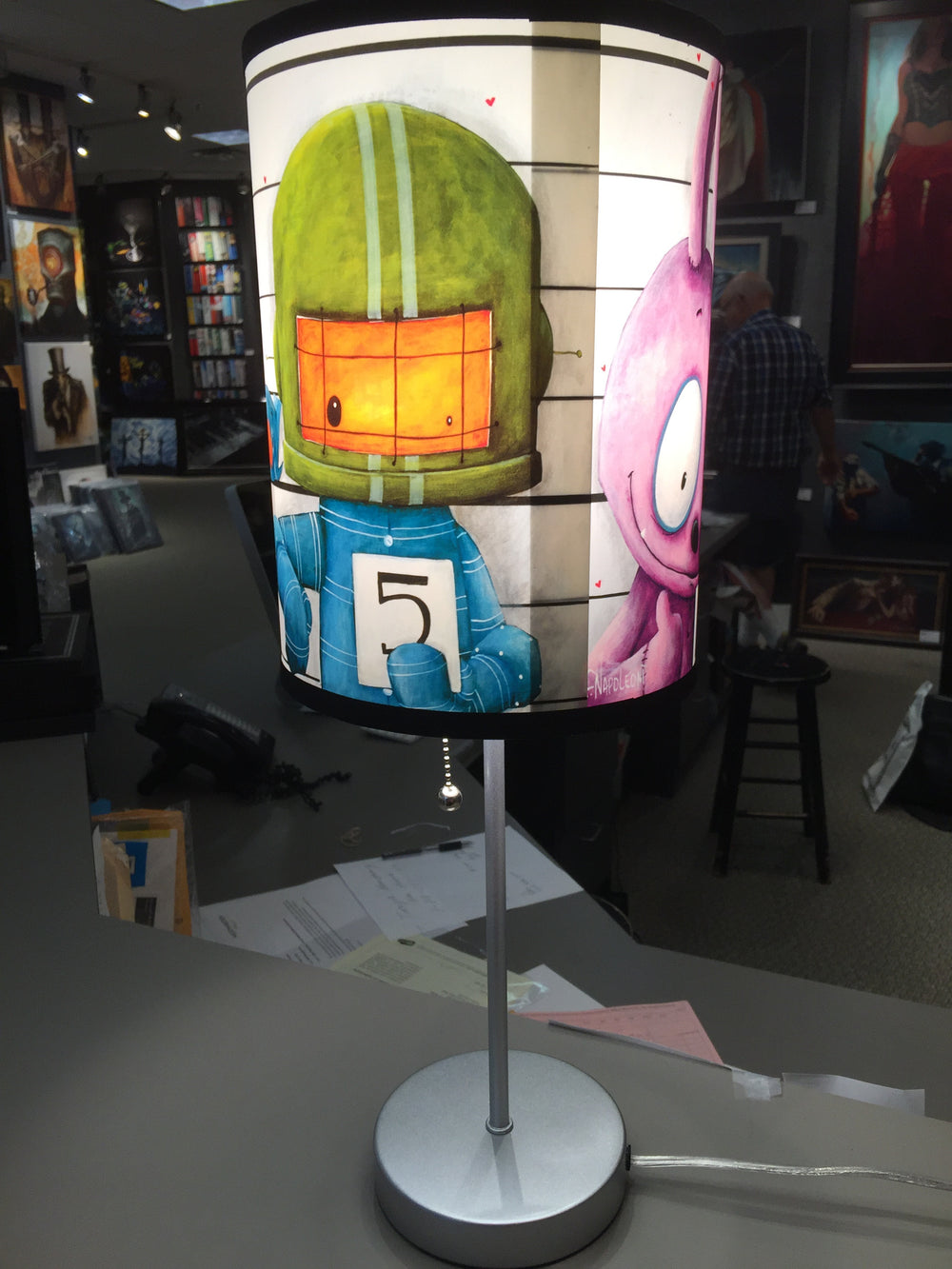 Fabio Napoleoni The Usual Suspects Lamp