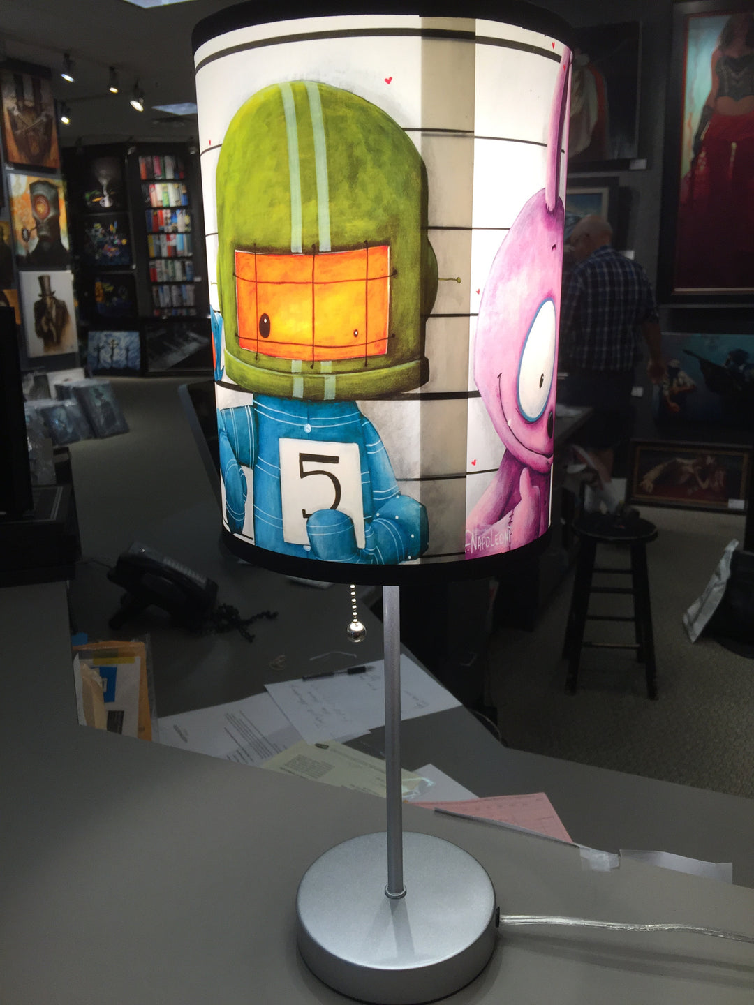 Fabio Napoleoni The Usual Suspects Lamp