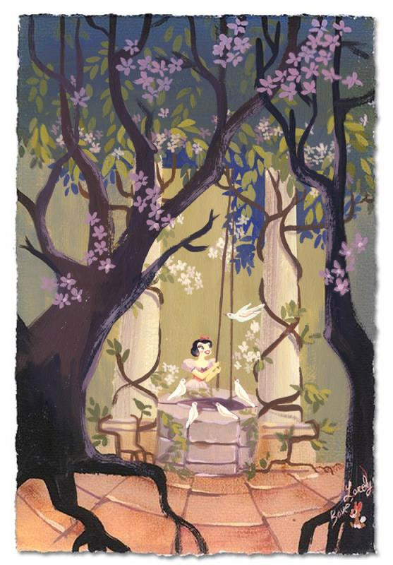 Lorelay Bové Disney "I'm Wishing" Limited Edition Paper Giclee