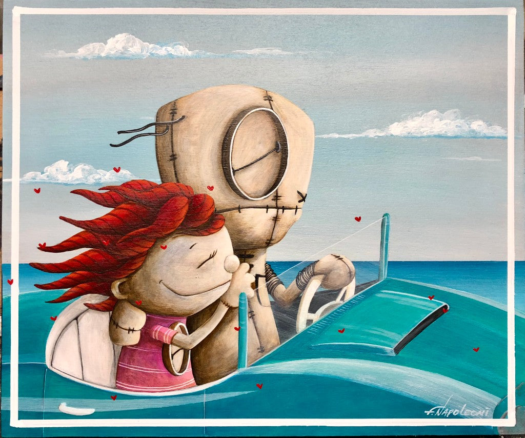 Fabio Napoleoni "Sunday Afternoons" Limited Edition Paper Giclee