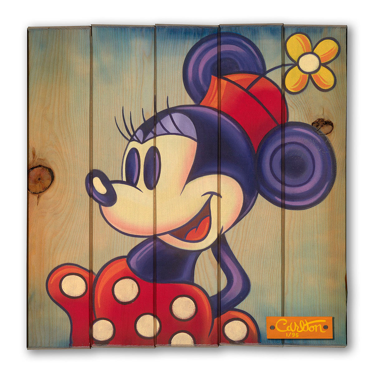 Trevor Carlton Disney "Little Miss Minnie" Vintage Classics Edition • Reclaimed Wood