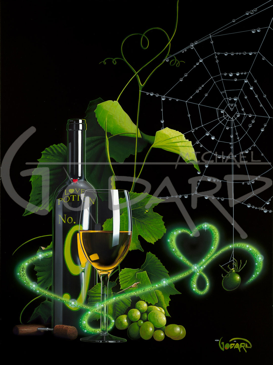 Michael Godard Love Potion No. 9 Limited Edition Canvas Giclee