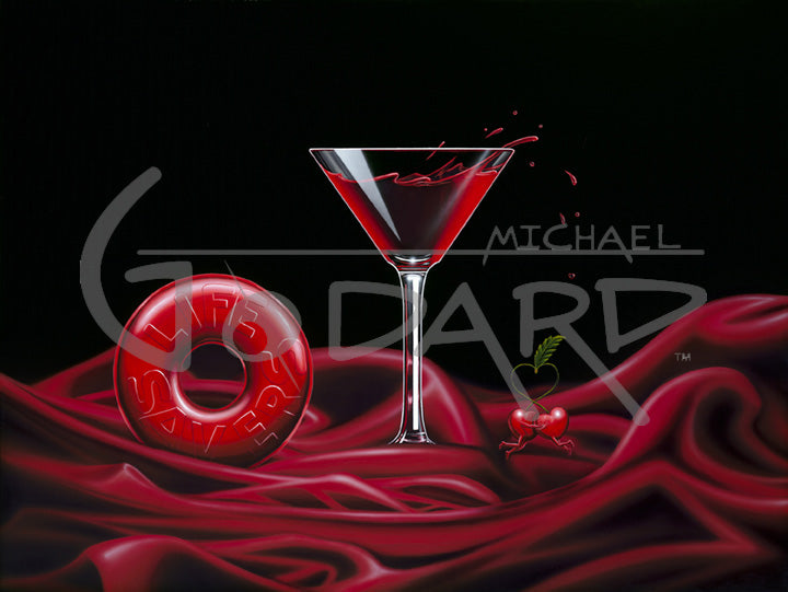 Michael Godard "Love Is A Life-Savor" Limited Edition Canvas Giclee