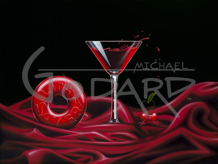 Michael Godard Love Is A Life-Savor Limited Edition Canvas Giclee