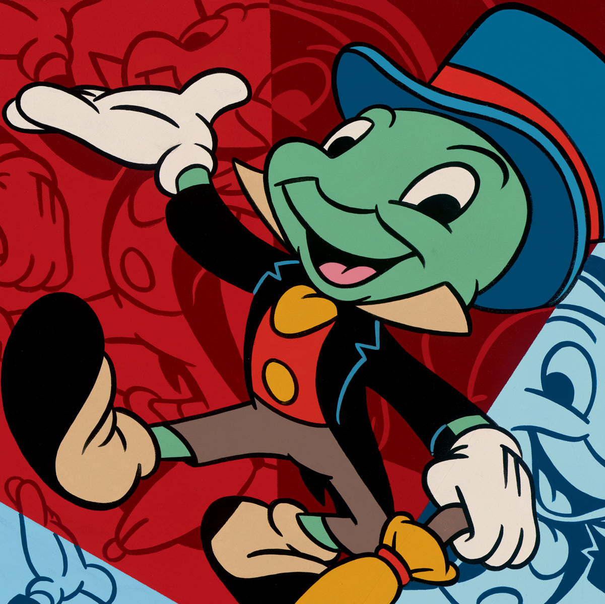 Trevor Carlton Disney "Many Crickets" Limited Edition Canvas Giclee
