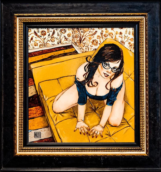 Todd White My Brand New Pistol Limited Edition Canvas Giclee