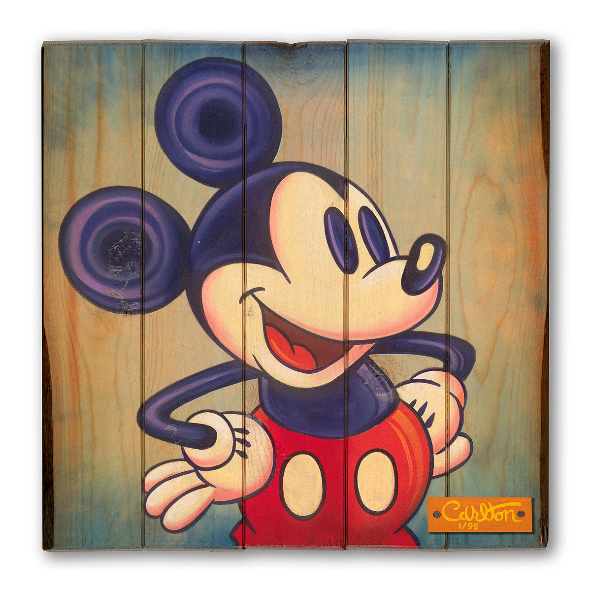 Trevor Carlton Disney "Proud to be a Mouse" Vintage Classics Edition • Reclaimed Wood