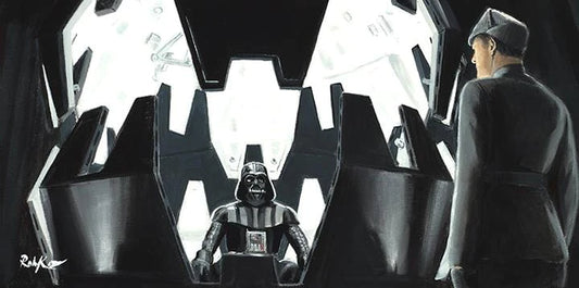 Rob Kaz Star Wars "Updating Vader" Limited Edition Canvas Giclee