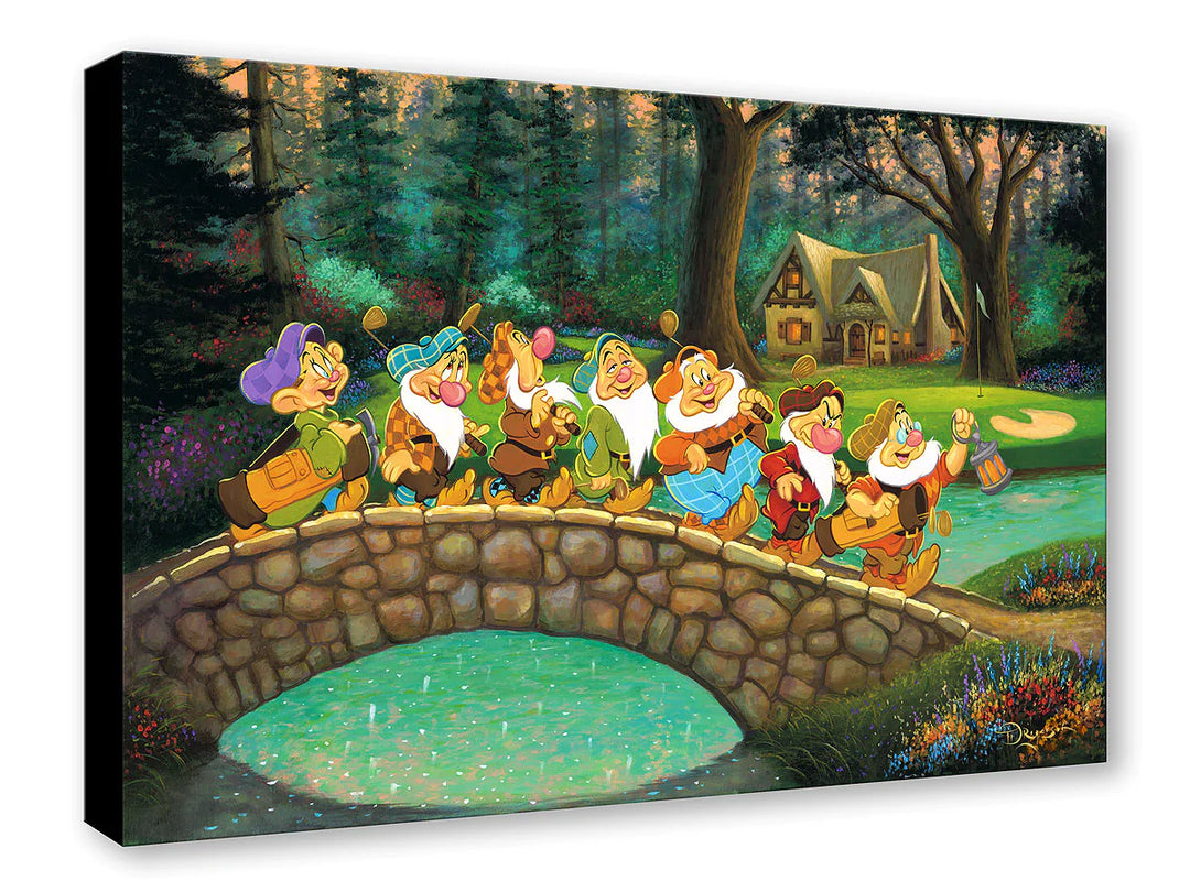 Tim Rogerson Disney All Seven on the Back Nine Limited Edition Canvas Giclee