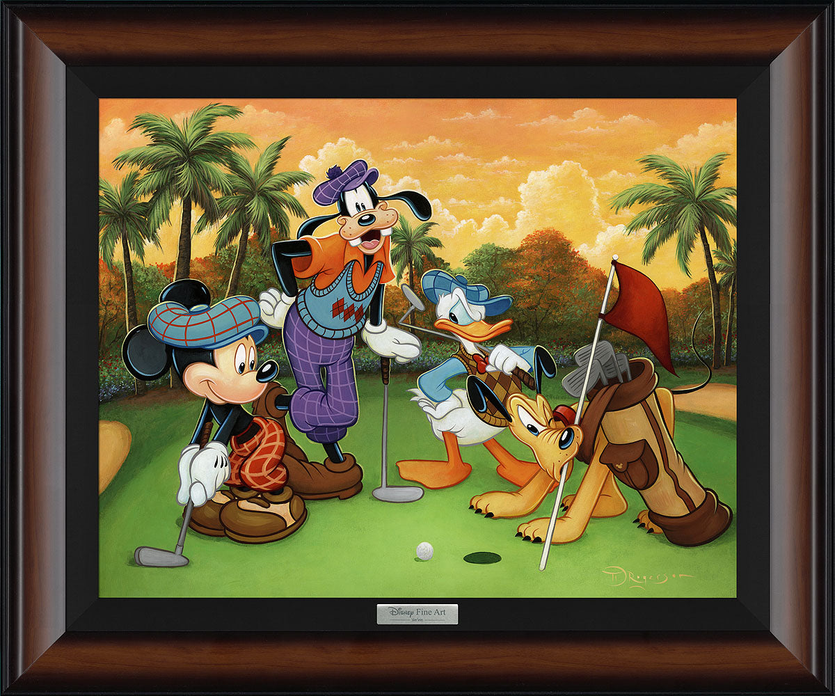 Tim Rogerson Disney "Fabulous Foursome" Limited Edition Canvas Giclee