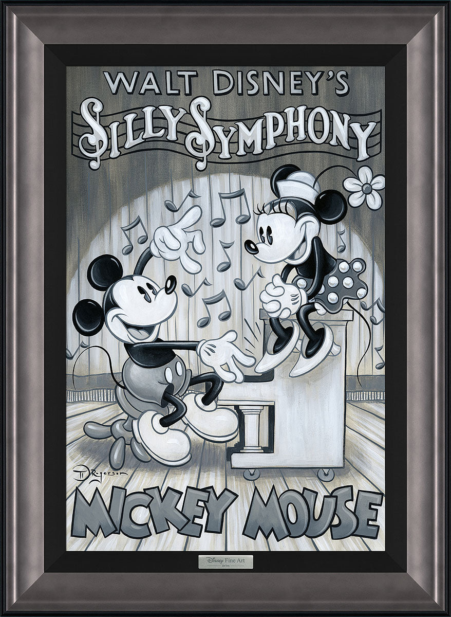 Tim Rogerson Disney "Music by Mickey" Limited Edition Canvas Giclee