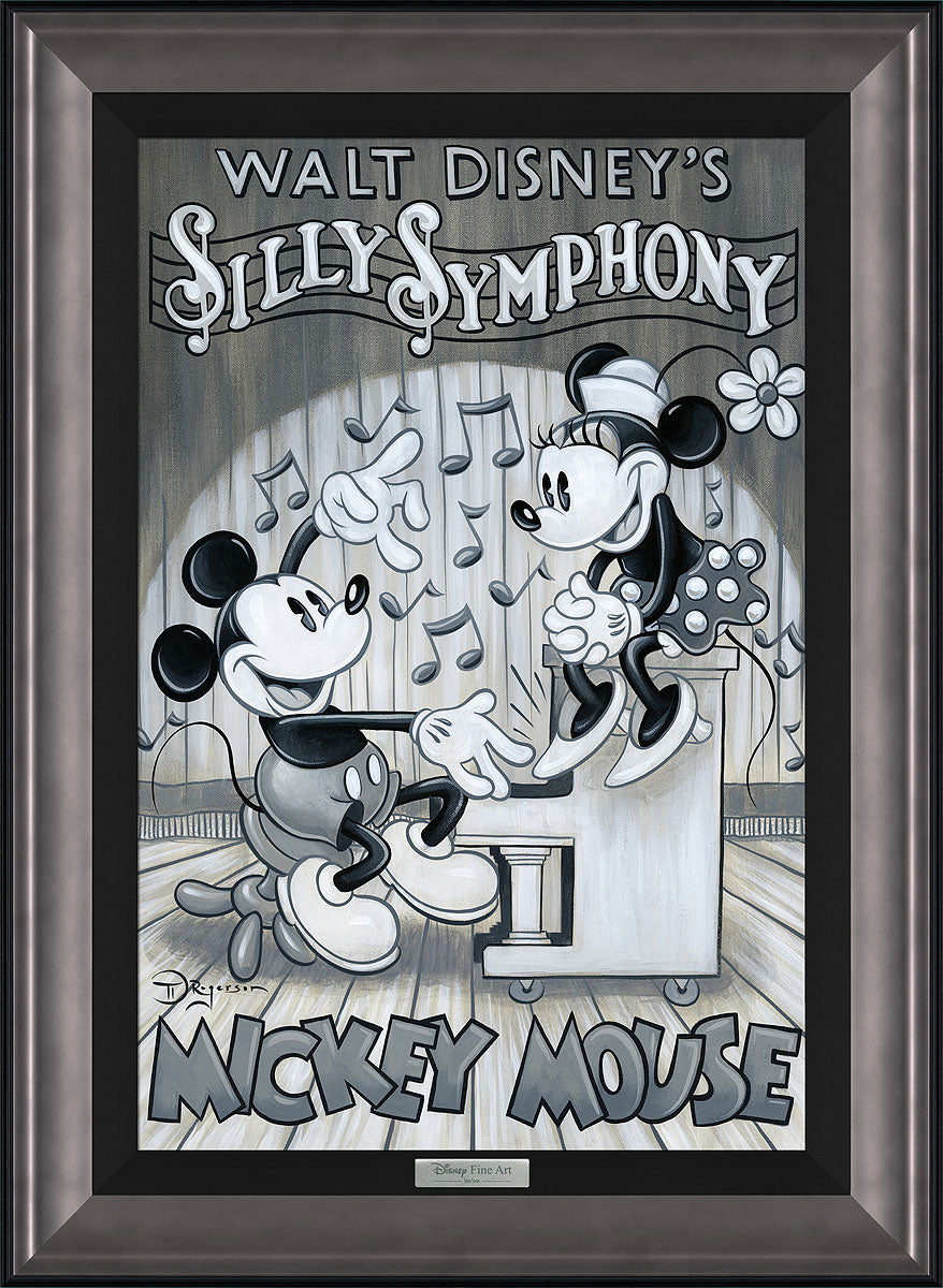 Tim Rogerson Disney Music by Mickey Limited Edition Canvas Giclee