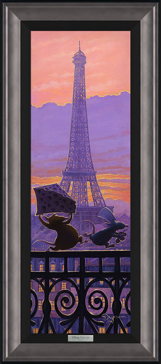 Tim Rogerson Disney Race to the Kitchen Limited Edition Canvas Giclee