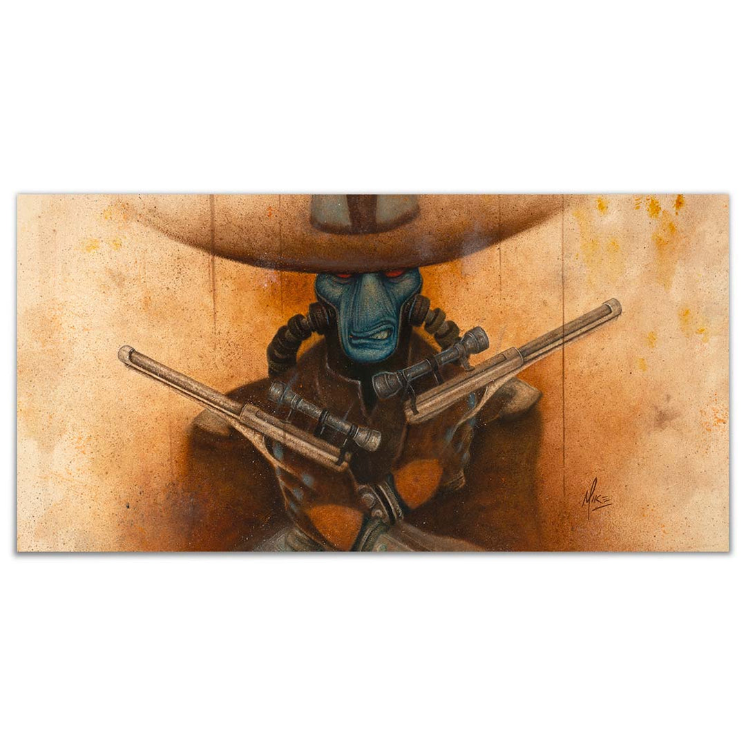 Mike Kupka Star Wars Blasters for Hire Limited Edition Canvas Giclee