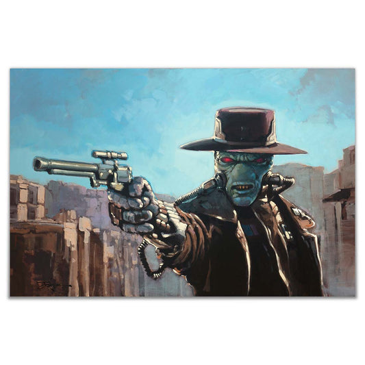 Rodel Gonzalez Star Wars "Let's Find Out" Limited Edition Canvas Giclee